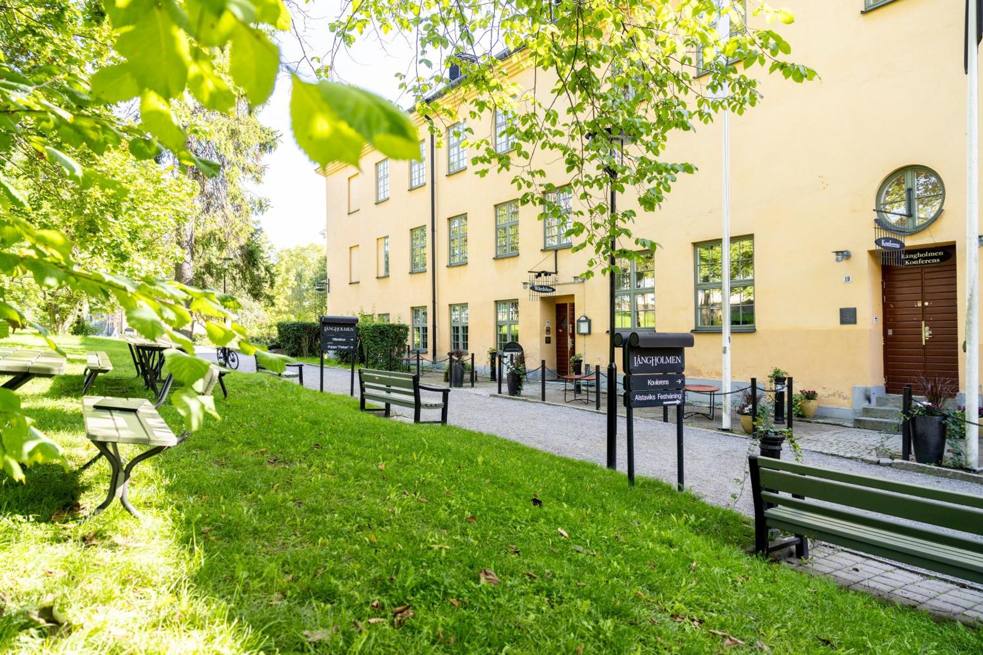 Långholmen Hotell Estocolmo Exterior foto