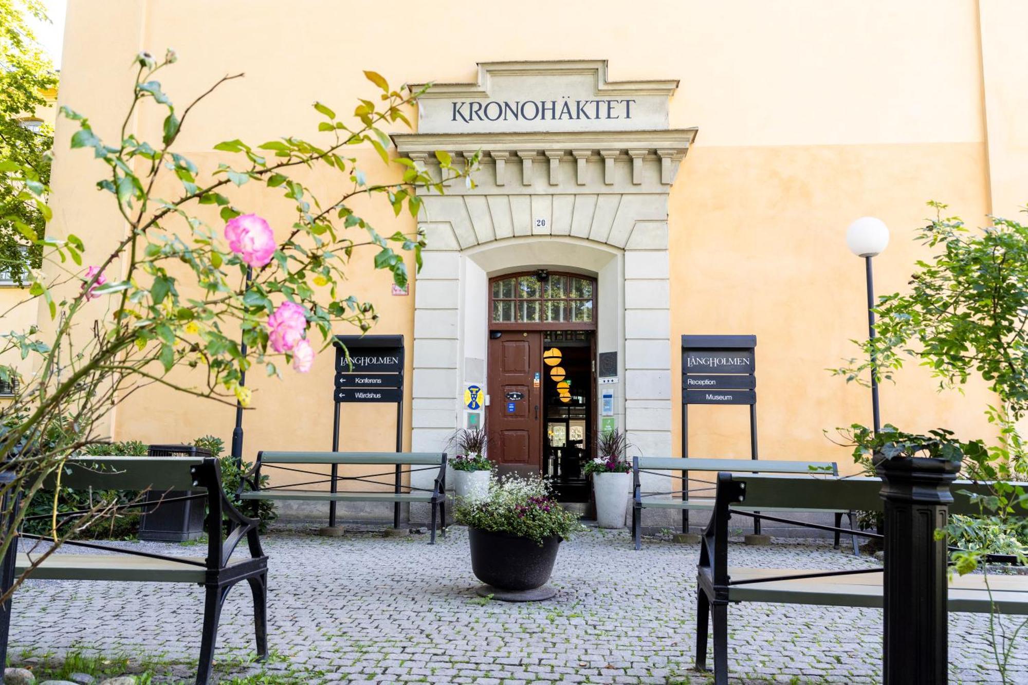 Långholmen Hotell Estocolmo Exterior foto